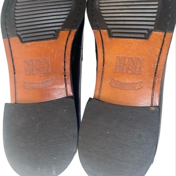 Nunn Bush Men Nunn Bush Black Tassel Loafers Size 10.5 Pre owned
